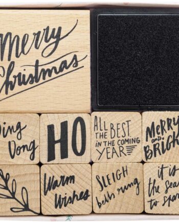 Julehygge Stempelsæt – Skab Fantastiske Juledekorationer!