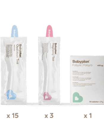 Babyplan Graviditetstest Sæt – Maksimer jeres graviditetschancer!