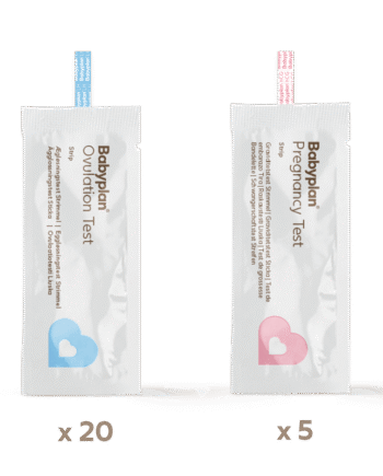 Babyplan Testpakke: 20 Ægløsningstest & Graviditetstest