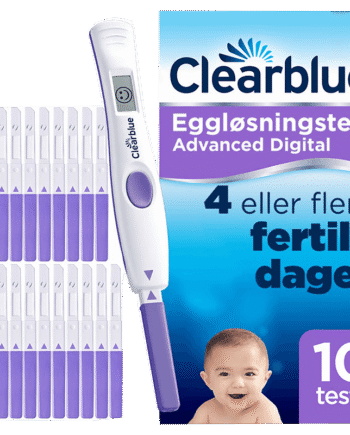 Clearblue Digital Ægløsningstest – 10 Stk til Graviditet