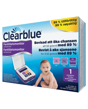 Clearblue Fertilitetsmonitor – Maksimér dine chancer for graviditet!