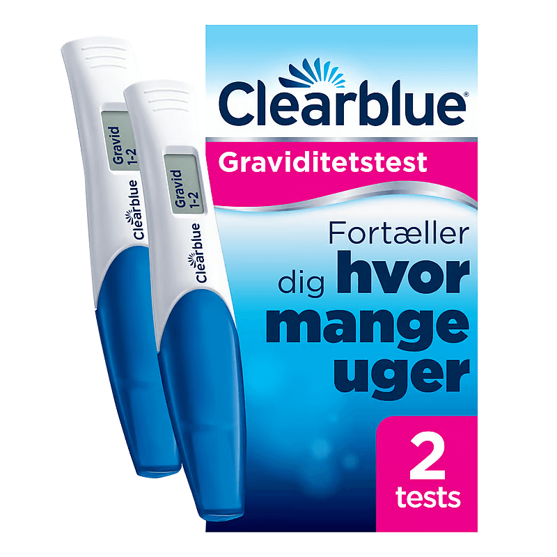 Clearblue Digital Graviditetstest med Ugeindikator – Sikker!