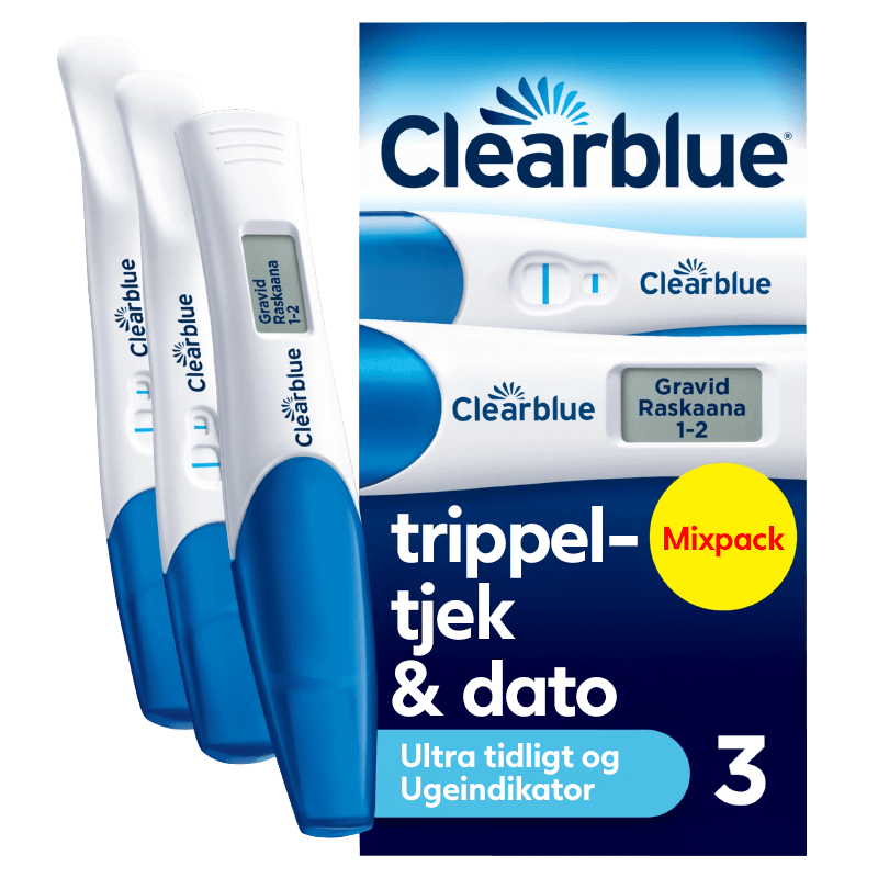Clearblue Triple Check Graviditetstest – Sikkerhed i Tre Trin