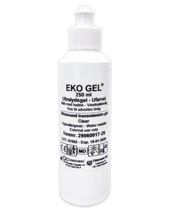 Eko Gel 250 Ml – Professionel Ultralyddsgel til Skanninger