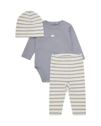 Elegant bodysæt med hue og leggings fra Fixoni