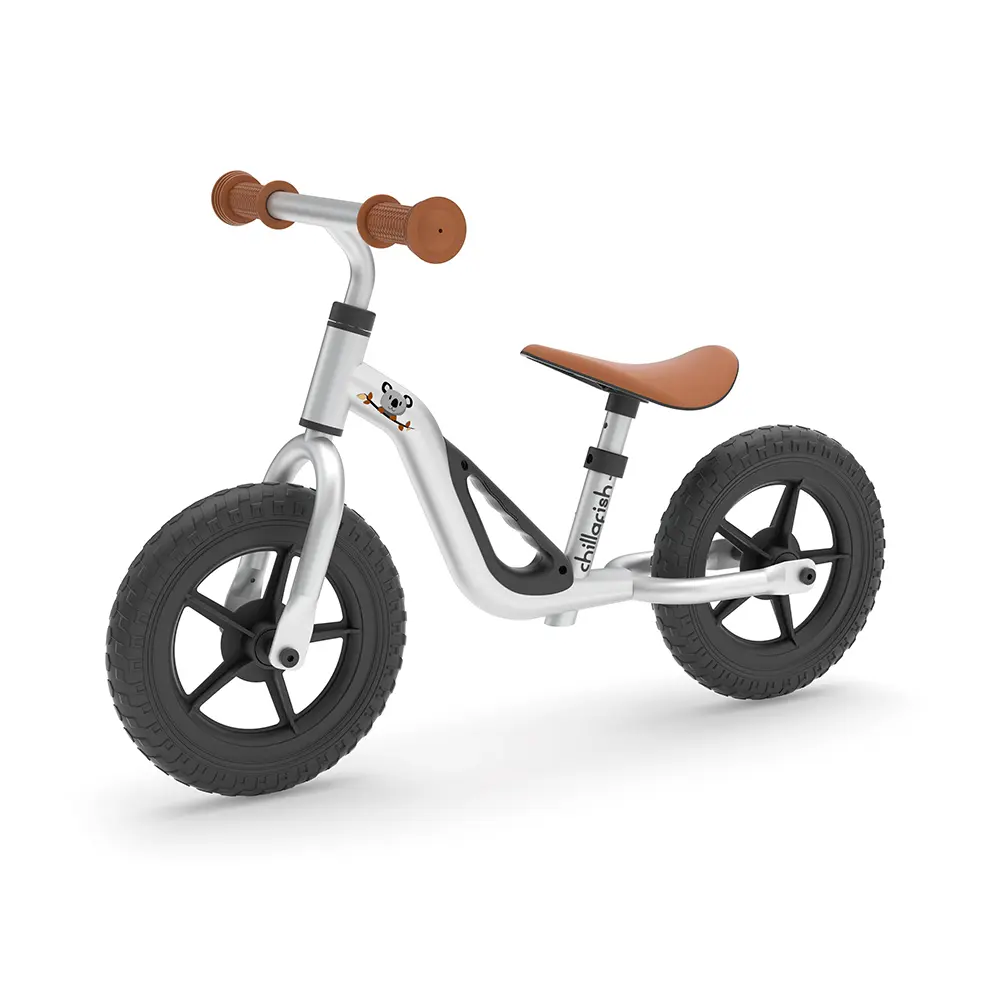 Charlie Letvægts Balancecykel i Sølv – Fantastisk Tilbud!