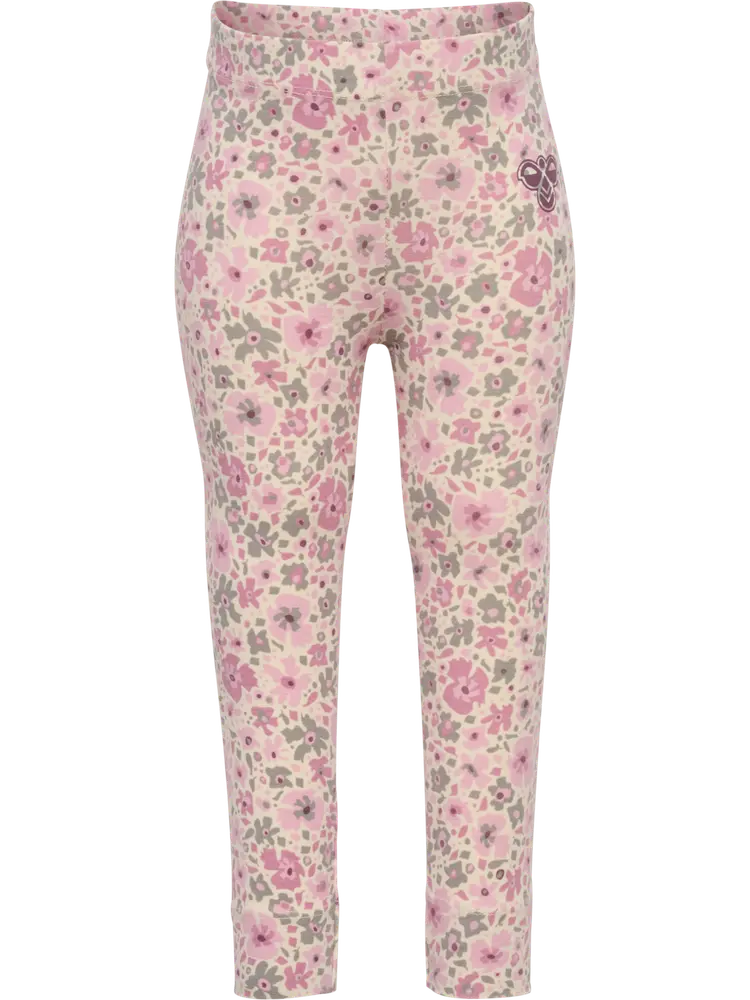 Blomster Leggings - Pink Nectar fra Hummel - Fantastisk Tilbud!