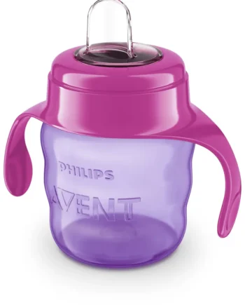 Blød Drikketud Kop 200 ml – Lilla fra Philips Avent