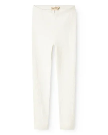 Bløde Hvide Leggings til Børn – Komfort og Stil fra Marmar