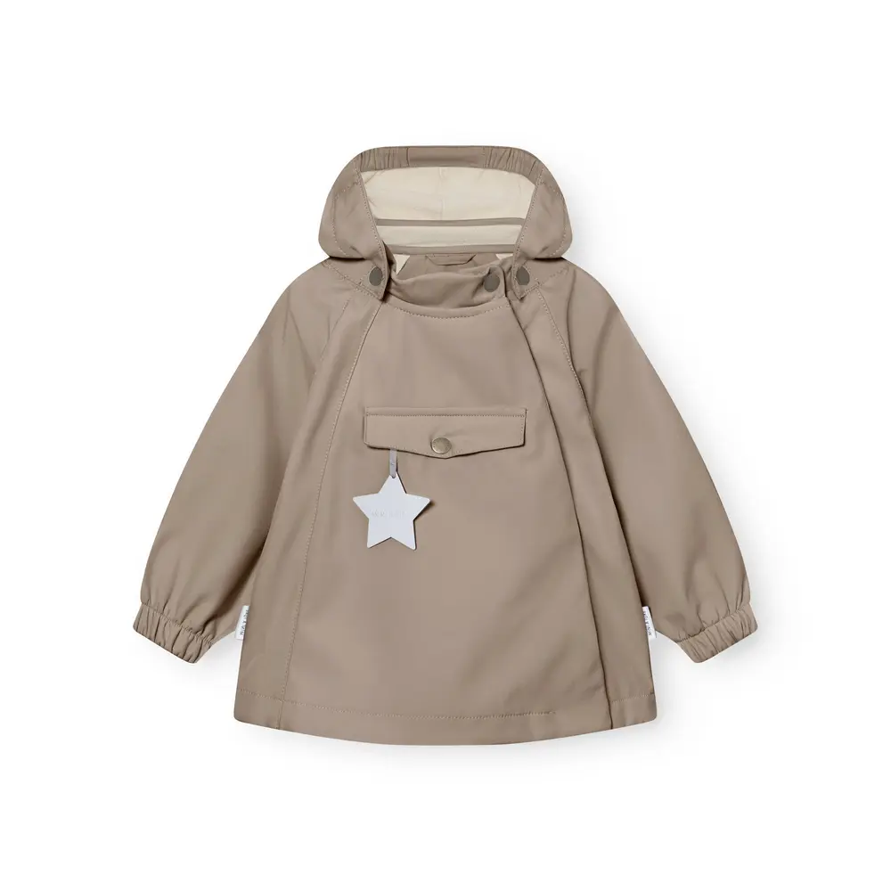 Matwai Softshell Jakke Grey Brown   år 92