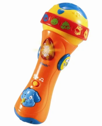 Sjov Vtech Mikrofon til Børn – Musikleg og Sang!