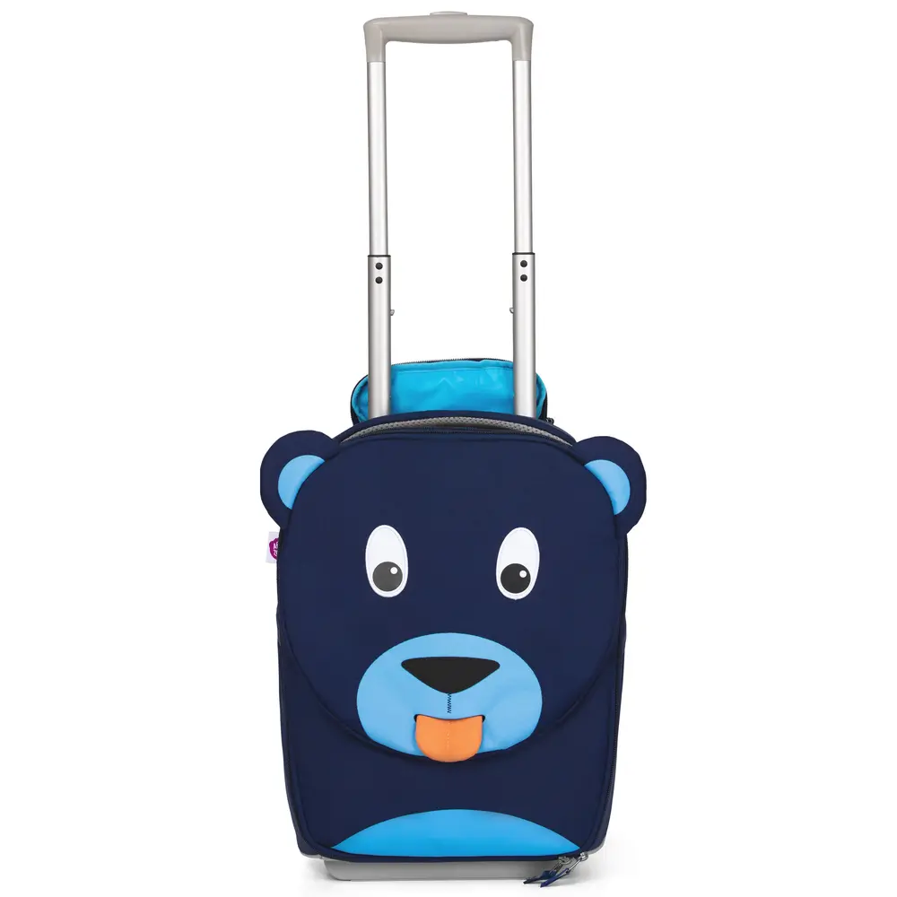 Farverig Trolley Bear Kuffert – Sjov Rejsepartner!