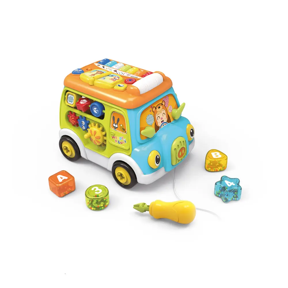 Aktivitetsbus fra Scandinavian Baby Products - Sjov og læring!