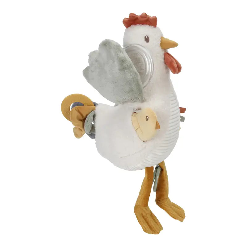 Aktivitetshøne 25 cm - Little Farm Tilbud til dit barn!