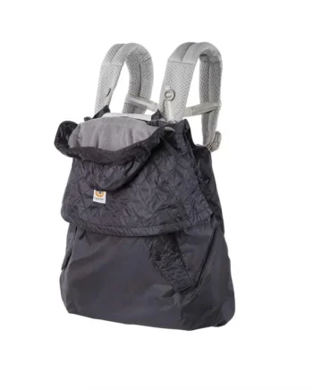 All Weather Cover i Charcoal fra Ergobaby - Hold din baby varm!