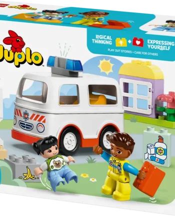 LEGO® DUPLO® Ambulance med Fører - Fantastisk Leg!
