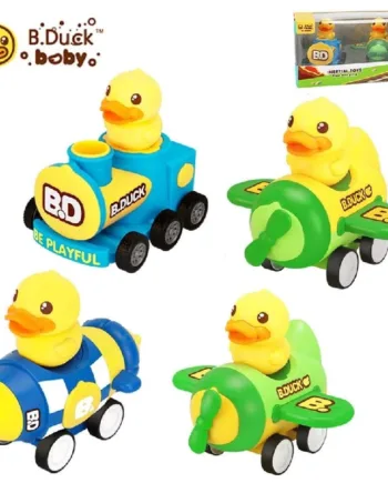 B.Duck Tryk og Kør - Sjovt Aktivitetslegetøj til Baby