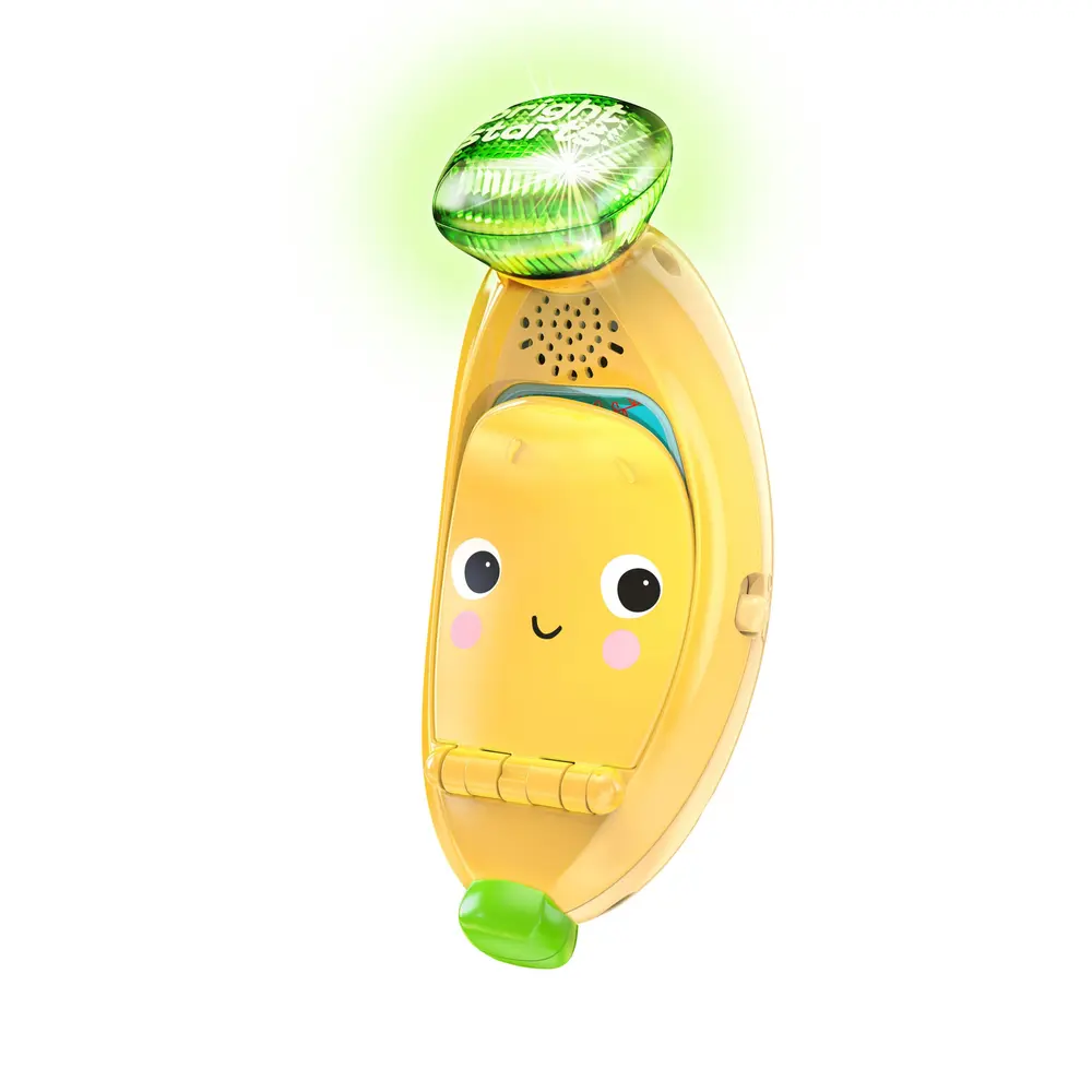 Bablin Banan Musikalsk Telefon - Sjovt Legetøj til Baby