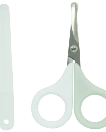 Baby Neglesaks med Fil i Mint - Perfekt til små negle