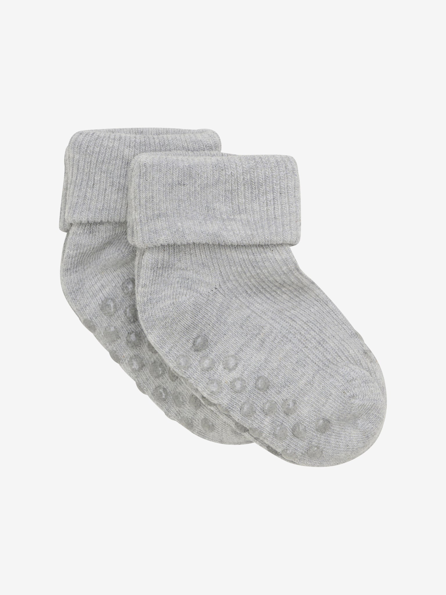 Baby Rib Sock Abs -pack Light Grey 15 18