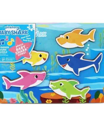 Baby Shark Puslespil med Lyd – Sjovt og Lærende!
