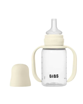 Sippy Flaske i Silikone til Baby - 150 ml, Ivory