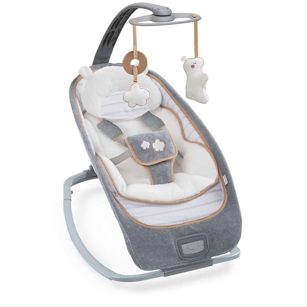 Transportabel Baby Gyngeseng med Musik og Vibrationer