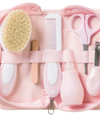 Baby Toilettaske i Pink - Praktisk Rejsetaske til Baby