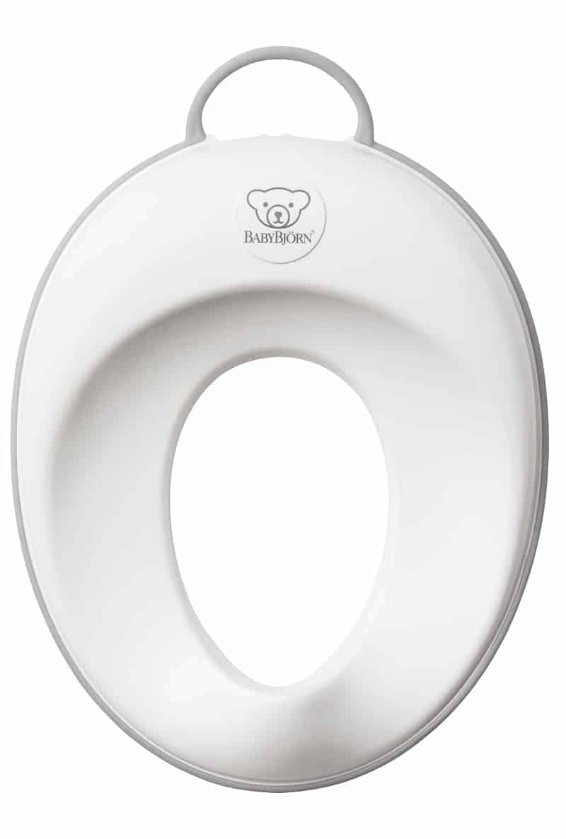 Babybjörn Toiletsæde - Hvid og Grå til Toilettræning