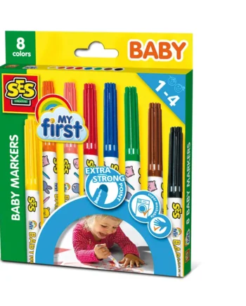 Sikre farvetuscher til børn fra Ses Creative - kreativ sjov!