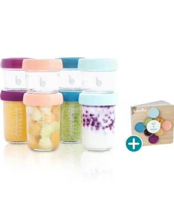 Glas Madbøtter fra Babymoov – 100ml & 220ml Opbevaring