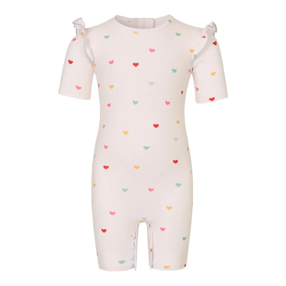 Badeheldragt Hearts Cream - Mdr