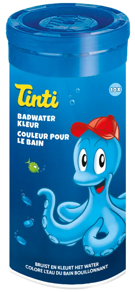 Badevandsfarver 10 Styk - Magisk Blå Farve til Badet