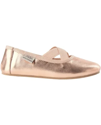 Glitrende ballerina hjemmesko - Peach fra Sofie Schnoor Kids