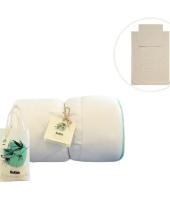 Bambus Babydyne med Sengetøj – Misty Rose Tilbud!