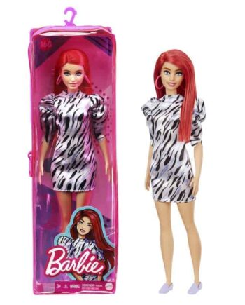 Barbie Fashionista Dukke med Kort Rødt Hår - Fantastisk Tilbud!