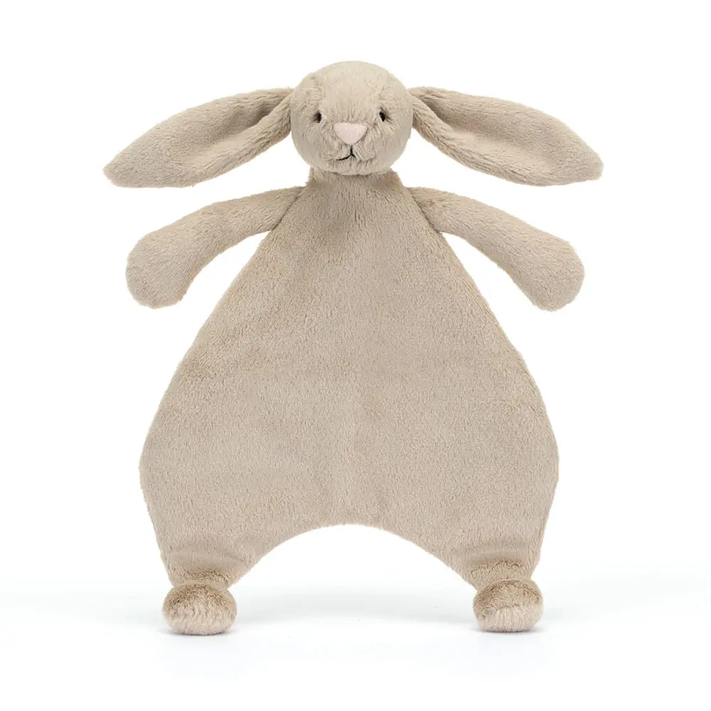 Bashful Kanin Beige Nusseklud fra Jellycat - Blød og Sjov