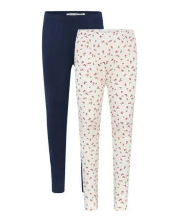 Basis Leggings 2-pak fra Minymo - Bløde og strækbare!