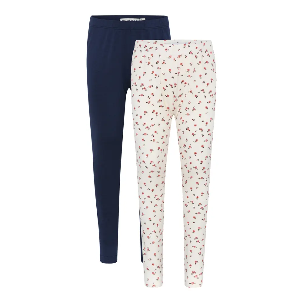 Basis Leggings 2-pak fra Minymo - Bløde og strækbare!