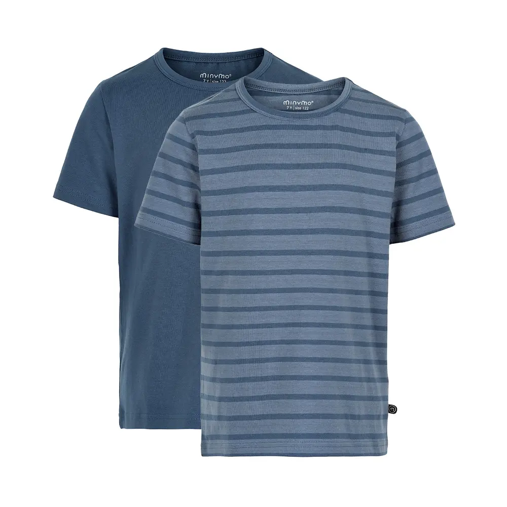 Basis T-shirt 2-pak fra Minymo - Bløde og stilfulde