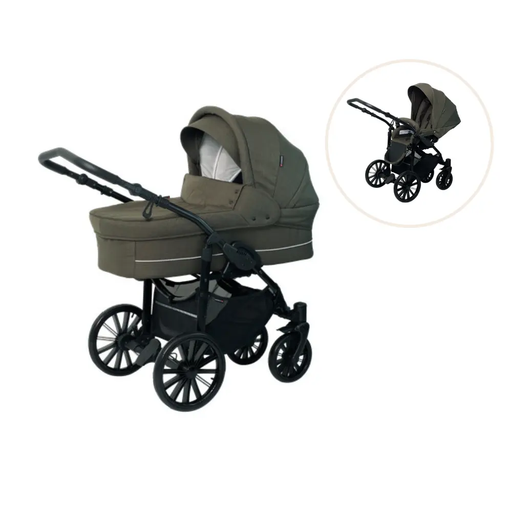 Nordic Lux Inkl Klapvognssæde Dusty Olive