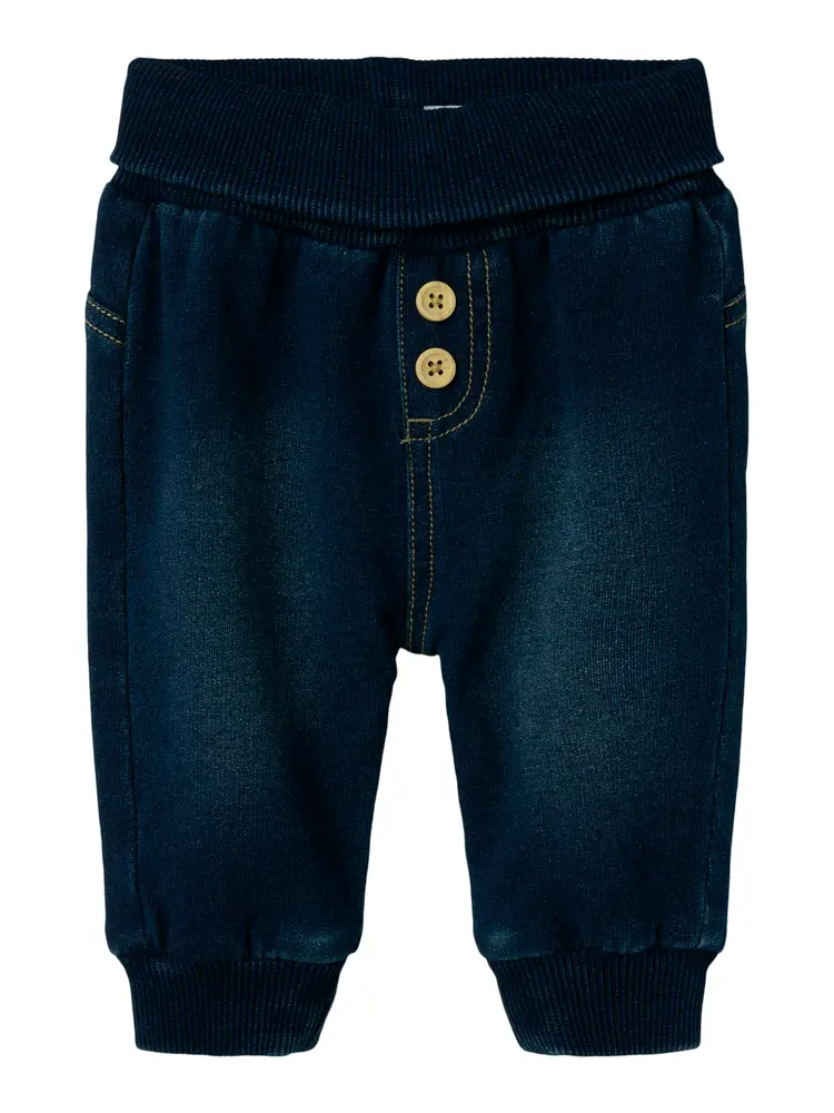 Ben Baggy Jeans i Mørk Denim – Trendy Børnebukser til Salg