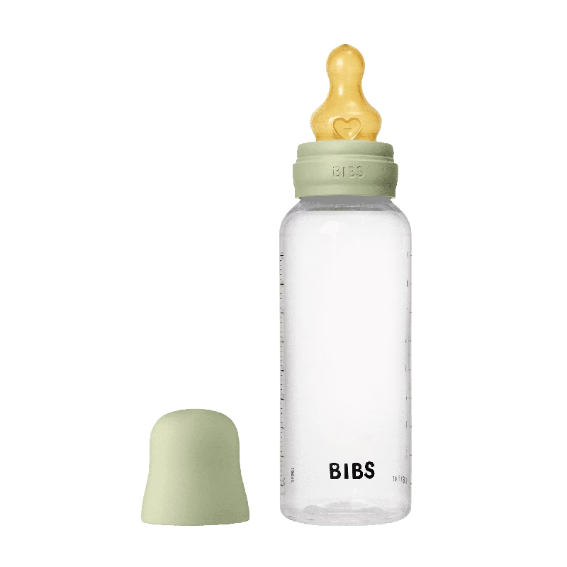 Bibs Sutteflaske Rund Latex 270 Ml - Medium Flow Sage