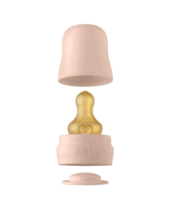 Bibs Sutteflaskesæt i Latex - Baby Blush Tilbud