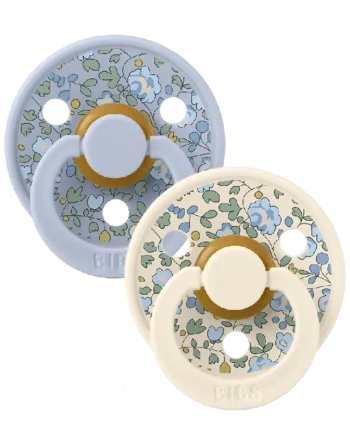 BIBS X LIBERTY Sut - Eloise Dusty Blue Mix Tilbud