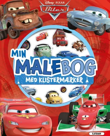 Biler: Malebog med Klistermærker - Kreativ Sjov!