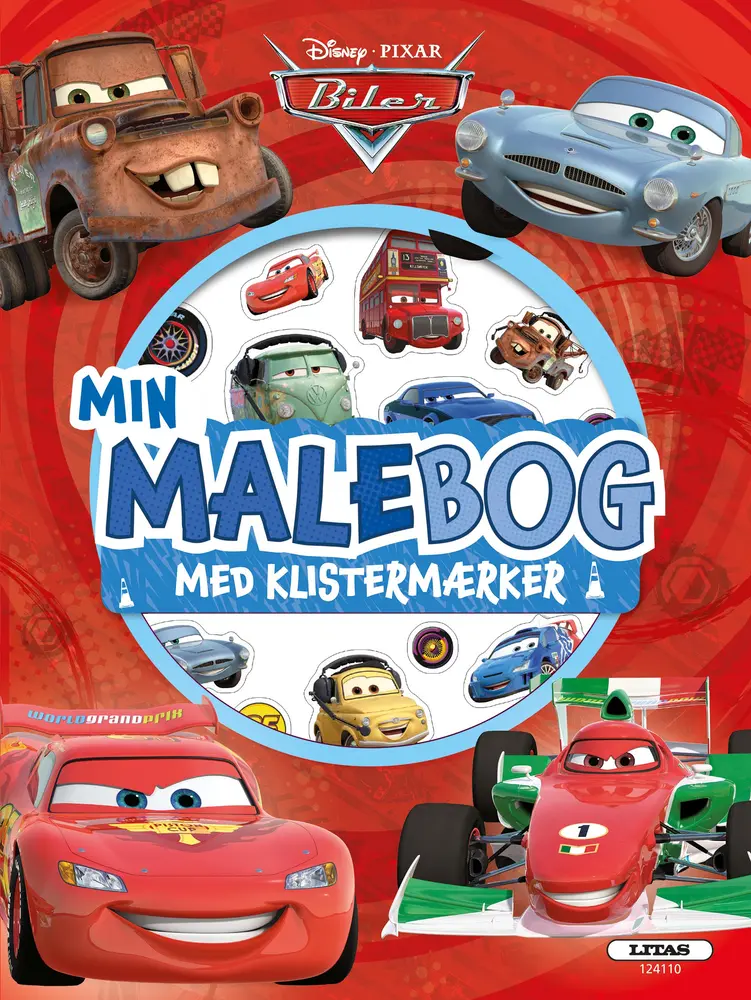 Biler: Malebog med Klistermærker - Kreativ Sjov!