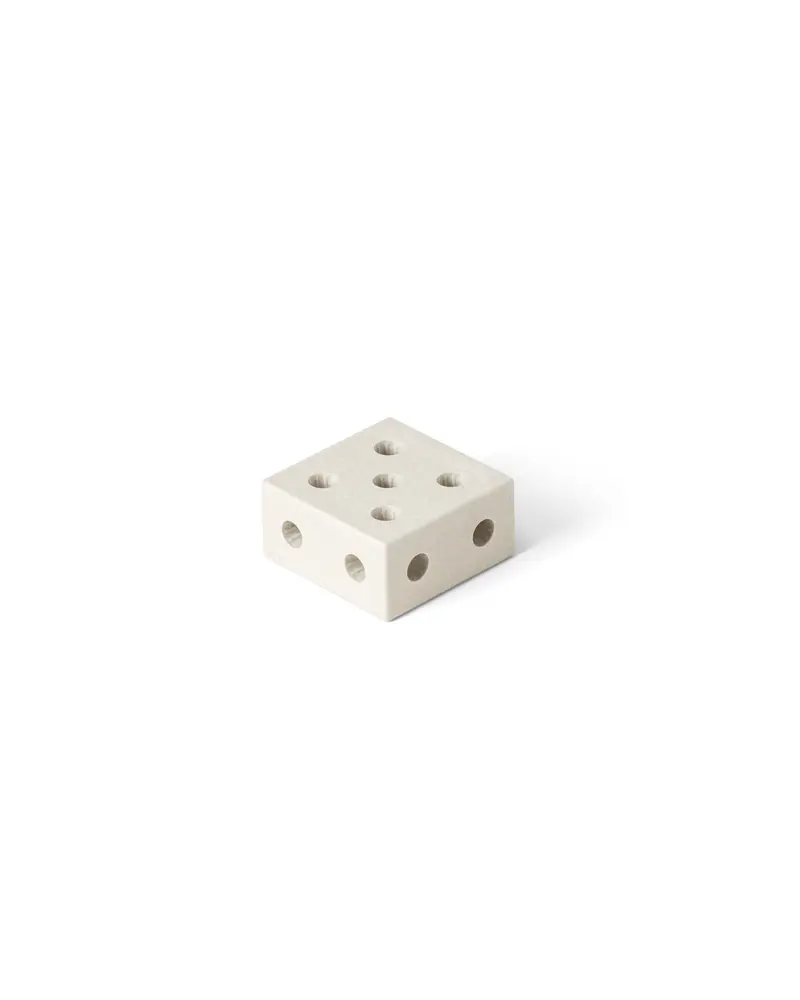 Block Square Sand Grey - Kreativt Tumlemøbel til Leg