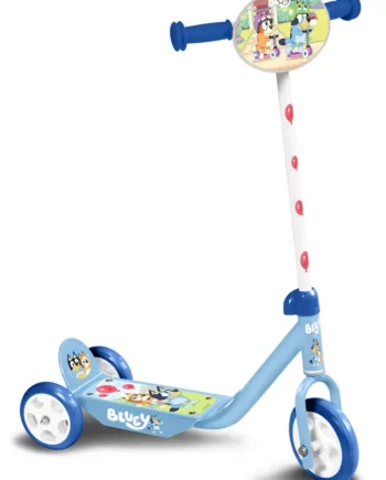 Bluey Løbehjul med 3 Hjul – Stabil og Sjov Kørsel!