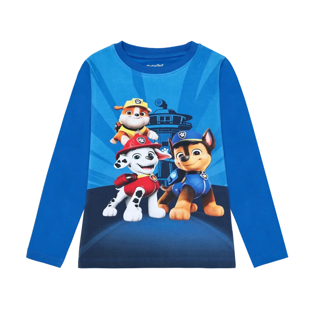 Paw Patrol Bluse i Blå fra Minymo - Ideel til Leg!